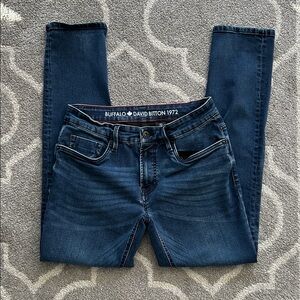 Buffalo David Bitton Men's Dark Blue Skinny Jeans
